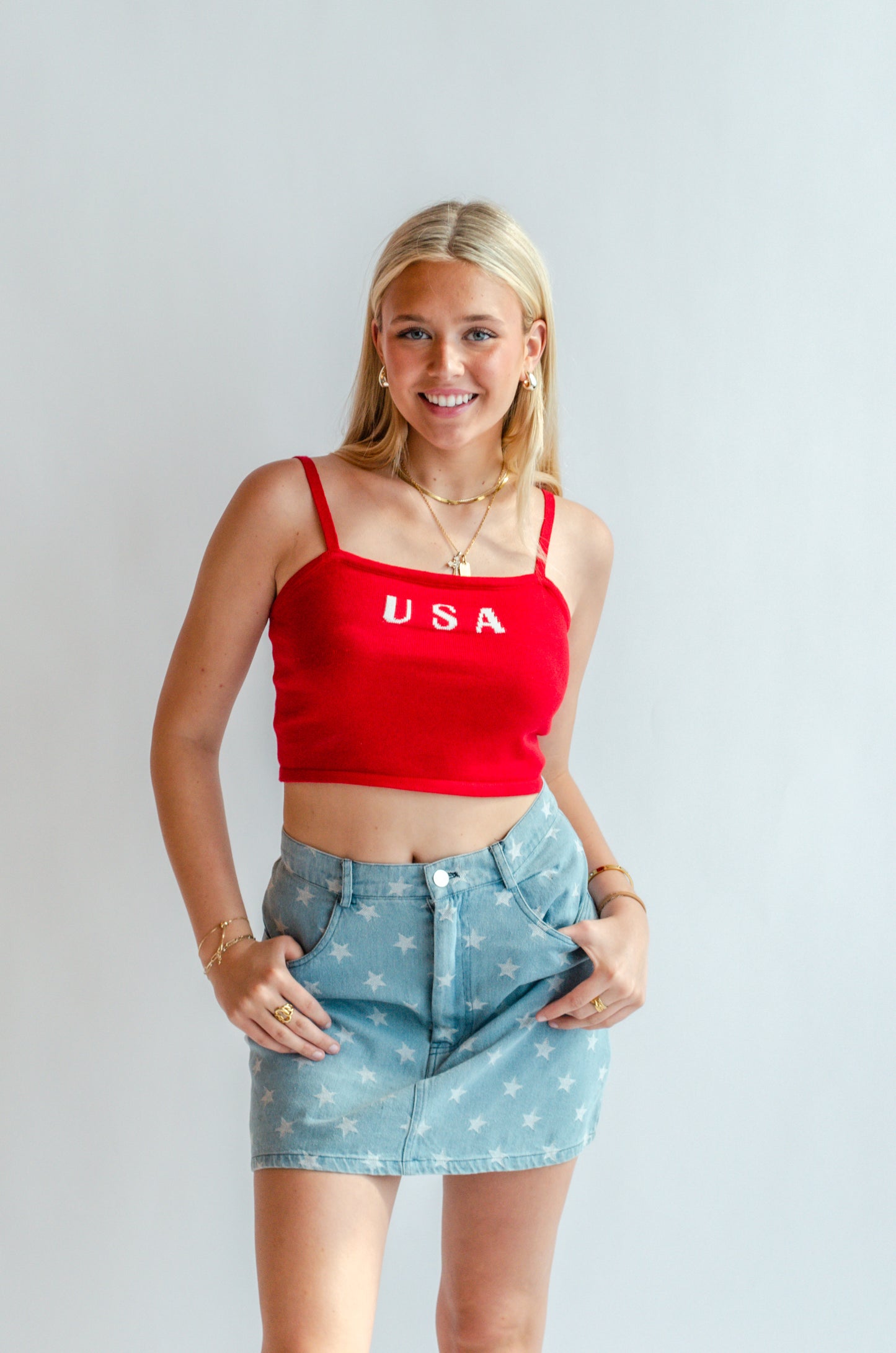 USA Knit Tank