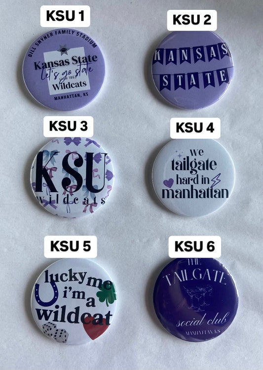 KSU Game Day Pins